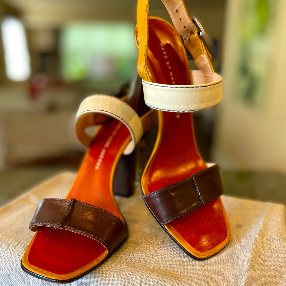 Marc by Marc Jacobs leather sandals